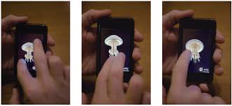 When a finger is present on screen, the. Touch Screen Interactions With A Virtual Object 1 Pinch Two Fingers Download Scientific Diagram