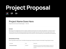 Check spelling or type a new query. Project Proposal Template Designs Themes Templates And Downloadable Graphic Elements On Dribbble