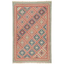 Jaipur Rugs Anatolia Tribal Indoor Area Rug Blue Area Rugs Rugs Flat Weave Wool Rug