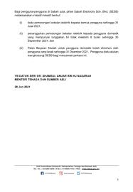 Maybe you would like to learn more about one of these? Kementerian Tenaga Dan Sumber Asli On Twitter Kenyataan Media Diskaun Bil Elektrik Bersasar Sehingga 40 Peratus Bagi Tempoh 1 Julai Hingga 30 September 2021 Yb Datuk Seri Dr Shamsul Anuar Bin Hj