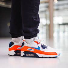 Nike Air Max 90 Essential Total Orange Air Max Sneakers Sneaker Herren Nike Air Max