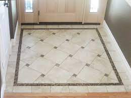 Natural stone, like pebbles, can actually create a stylish look on the floor. 10 Foyer Tile Floor Ideas Floor Design Tile Floor House Design