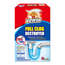 In this article, we'll show you how to unclog a kitchen sink using a plunger and drain snake to clear up all but the most stubborn drain clogs. Powerful Sink And Drain Cleaner Kitchen Drain Pipe Drain Cleaner Powder For Bathroom Drainage Toilet Buy Pipe Drain Cleaner Powder Powder Drain Cleaner Drain Cleaner Powder Product On Alibaba Com