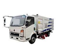 HOWO 5 cubic meters vacuum road sweeper truck - fuel truck ...