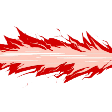 Among Us Death Red Streak Cutout Memetemplatesofficial