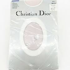 Details About Christian Dior Diorissimo Pantyhose Size 4 Wisteria Control Top Sandalfoot Vtg