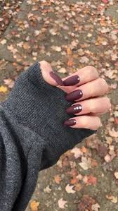 The hottest trends in 2019 for nail design, styles and colors for your summer. 55 Full Of Autumn Flavor Nail Design 2019 Maroon Nails Gorgeous Nails Burgundy Nails