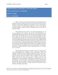 Doctor consulting her female patient. Pdf Exhibitionism Assessment And Treatment