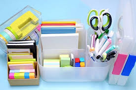 100均グッズで机周りをスッキリ 収納アイデア集 日経doors 収納 アイデア 収納 文房具 収納 机