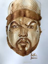 Ice Cube Coffee Painting — YAYA
