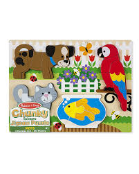 Bronze bull fountain 20 piece classic bronze statue of a man and bull fountain sculpture by red ochre building. Melissa Doug Chunky Jigsaw Puzzle Animals 20 Pieces Unisex Bambini