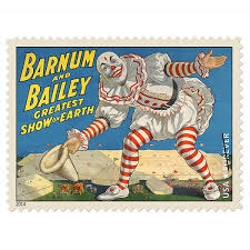 Circus Forever Stamps Usps Vintage Circus Posters Circus Poster Vintage Circus