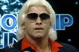 Claudio castagnoli (born 27 december 1980) is a swiss professional wrestler.he is currently signed to wwe, where he performs on the smackdown brand, under the ring name cesaro (shortened from his previous ring name antonio cesaro). Brag Ric Flair Gif By Wwe Find Share On Giphy