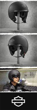 Engineered To Be The Smallest Profile 5 8 Helmet Out There And An H D Exclusive Helmet Until 2018 Harle Harley Helmets Harley Davidson Harley Davidson Trike