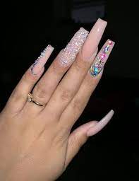 As said before, stay away from mma monomers, go for the. Pinterest Wav Ee Long Acrylic Nails Long Acrylic Nails Coffin Bling Acrylic Nails