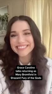 Grace Caroline Currey Returns as Mary Marvel in Shazam 2