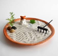 Mini Zen Garden Kawaii Hamster Animal Fairy Garden Sand Garden Diy Kit Fidget Toy Geschenke Mini Zen Garden Diy Garden Projects Zen Garden Diy