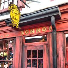 Though it was part of the opening experience, the small. Zonko S Tricks Jokes Wizarding World Of Harry Potter At Universal Studios Florida Harry Potter Aesthetic Harry Potter Characters Fred And George Weasley
