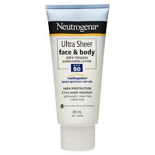 Meanwhile, the broad spectrum spf 50 delivers uva and uvb protection so you're. Neutrogena Ultra Sheer Face Body Dry Touch Sunscreen Lotion Spf 50 88ml Ebay