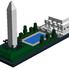 Lego Architecture Washington Monument And Lincoln Memorial Washington Monument Monument Lego Architecture