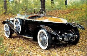 The nautical inspired design is the work of the marque's new coachbuild division. 1924 Rolls Royce Boattail Silver Ghost Rolls Royce Classic Cars Classic Cars Vintage