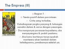 Yang membuat mubtada dibaca rofa bukan karena 'amil lafdzi, berbeda dengan fa'il serta naibul fa'il yang dirofa'kan oleh a'mil lafadz yaitu fi'il. Priskha S Tarot Notes Arti Kartu Major Arcana The Empress Iii Dalam Cinta