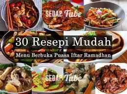 Sudah pada nyiapin belum, menu buka puasa untuk besok hari. 30 Resepi Menu Berbuka Puasa Iftar Ramadhan Grilling Recipes Pork Easy Iftar Recipes Iftar