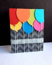 Write or draw on blank white watercolor cards using a white grease pencil or crayon ($3, hobby lobby); Wana Arrange The Best Birthday Party For Your Loved One Here Are Some Really Cool Ideas That Wi Handmade Birthday Cards Homemade Birthday Cards Cards Handmade