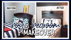 Boys Bedroom Makeover 2020 Diy Board Batten Accent Wall Youtube