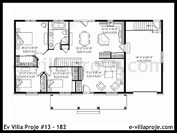Karasuda sahilde, 200 m2 arsa içinde, 3 daireden. Ev Villa Proje 13 182 Bungalov Villa Projeleri