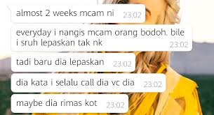 Tapi begitu ada daging merah yang ditumbuhi bulu2 halus itu, segera saja aku juga menjilatinya dengan pelan dan lembut. Aisya On Twitter Dear Boys Please Jangan Buat Macam Ni Dekat Perempuan Takdek Hati Ke Kau Tinggalkn Kitorg Mcm Ni Kau Takdek Perasaan Ke Kalau Setakat Kau Nak Hilangkan Bosan Kau Bercinta