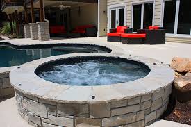 Leveling a hot tub that is on uneven concrete can be done with simple shims if the slope is less than one inch. Baker Pool Construction Of St Louis Custom Hot Tubs Spas