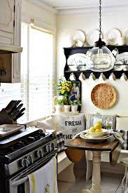 Tour A 1921 Historic Kentucky Home Decorated For Summer In French Country Farmhouse Style With Touches Of Blue French Kitchen Decor Country Kitchen Kitchen Remodel