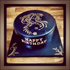 Hand Painted Cake With A Virgo Design Virgo Birthday Hand Painted Cakes Painted Cakes