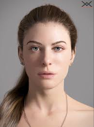Realistic Woman Wip Luc Begin Face Model Face 3d Face