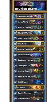 Murloc raider × 2 1: First Time Legend With Murloc Mage No Legendaries Hearthstone