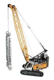 Nzg Model Liebherr Hs 8100 Hd Hydraulic Crawler Crane Lego Models Truck Mounted Crane Construction Equipment