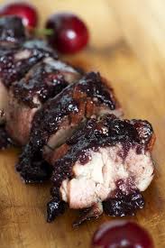 Pork Tenderloin Wtih Cherry Sauce Butter Baggage Recipe Recipes Using Pork Pork Tenderloin Pork