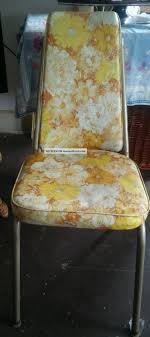 vtg vinyl kitchen chairs 4 kitchenette