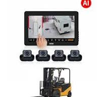 [Hot Item] Veise Forklift Avm 360 Degree Bird View Surround Viewing DVR  Rear View Camera Monitor System