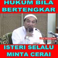 Hukum istri minta cerai !!! Ustaz Sayang Anda Hukum Isteri Selalu Minta Cerai Ustaz Azhar Idrus Facebook