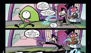 Clembrane makes a brief cameo in today's release of Invader ZIM Quarterly  #1 👀 : r/invaderzim