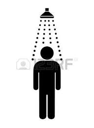 Man Taking Shower Vector Shower Web Icon Web Icons Man Shower Icon