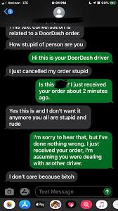 I Accepted An Order And Not Even A Minute Later The Customer Starts Texting Me Contacted Support To Unassign And Get Half Pay They Said They Are Writing A Report And I M