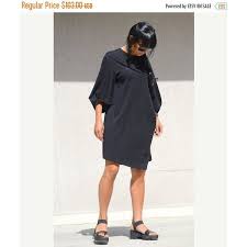 On Sale Free Shipping Black Dress Asymmetric Black Dress Plus Size Via Polyvore Feat Asymmetrical Black Dress Plus Size Black Dresses Loose Fitting Dresses