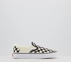 Free shipping both ways on vans classic slip on from our vast selection of styles. Vans Classic Slip On Trainers Black White Check Unisex Sports