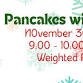 Pancakes with Santa at The Weighted Plate event in New Braunfels, TX