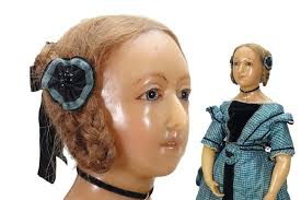 Rare Lucy Peck Portrait Doll of Queen Victoria