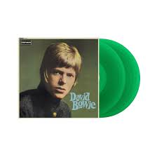 David Bowie: David Bowie (Reissue) (Limited Deluxe Edition) (Green Vinyl)  auf 2 LPs