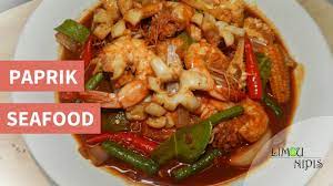 Moist butter cake kegemaran azie. Paprik Seafood Ala Thai Youtube